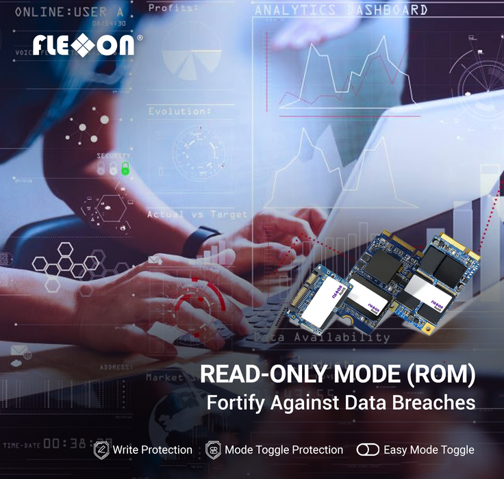 Read-Only Mode - ROM SSD available in 3D TLC in multiple form factors, from 64GB to 1TB