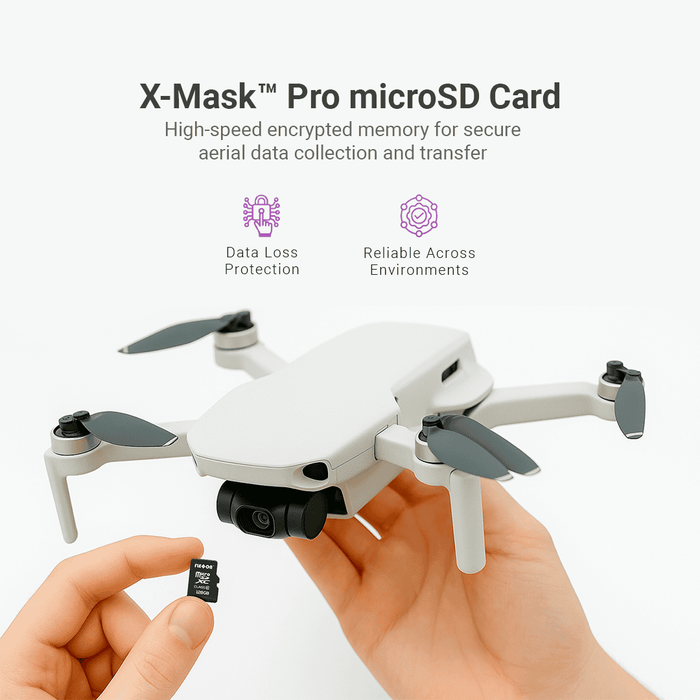 X-MASK Pro Invisible microSD/SD Memory Card 64GB to 128GB
