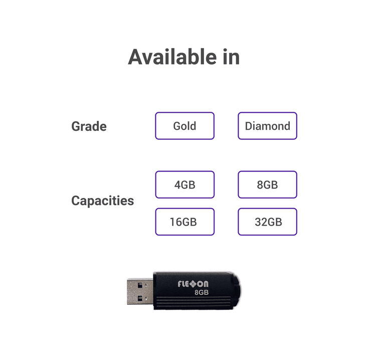 Xsign "Secure Access Key" USB Flash Drive (MLC) 8GB to 32GB