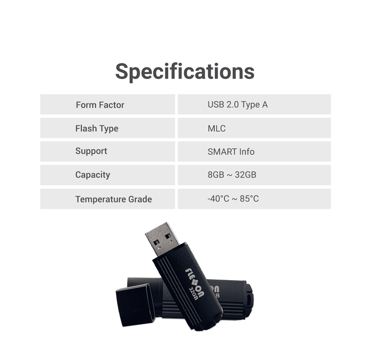 Xsign "Secure Access Key" USB Flash Drive available in MLC, from 8GB to 32GB