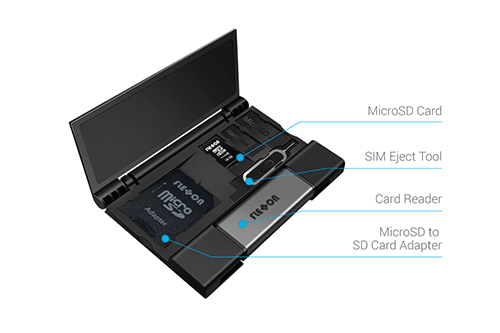 WORM microSD + Multifunctional Card Holder