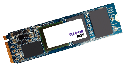 DEX PCIe 2280 industrial SSD (3D TLC) 120GB to 1TB — FLEXXON