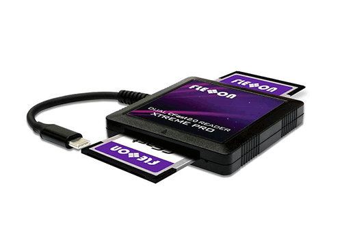 USB - CFast Type-C Dual  Card Reader